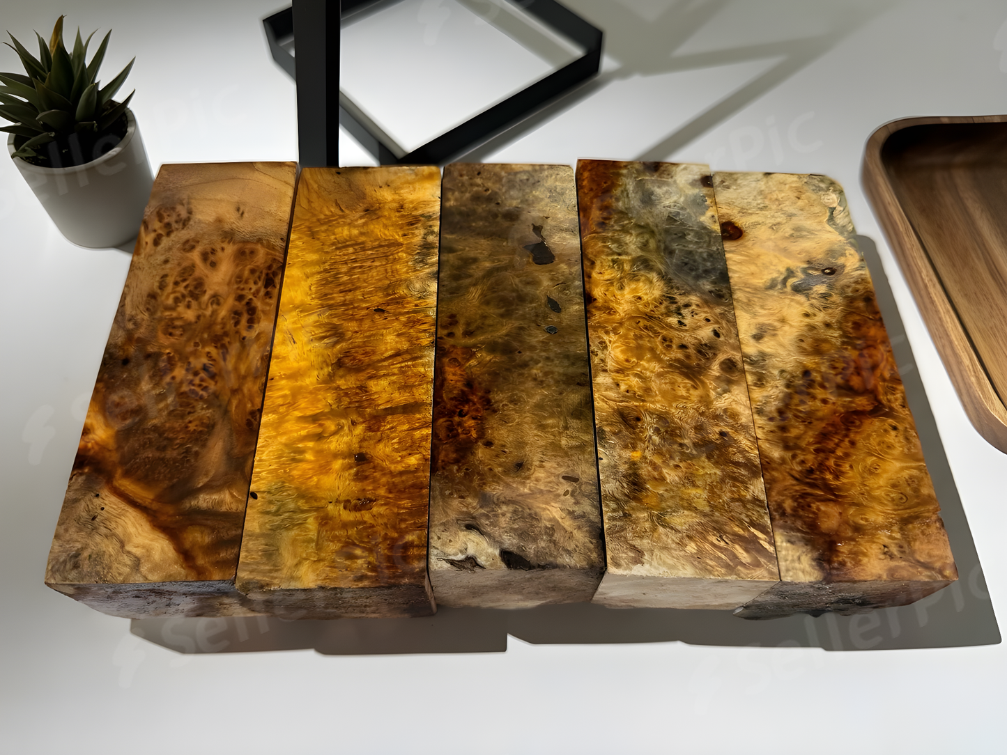 Raw Amboyna Call Blank