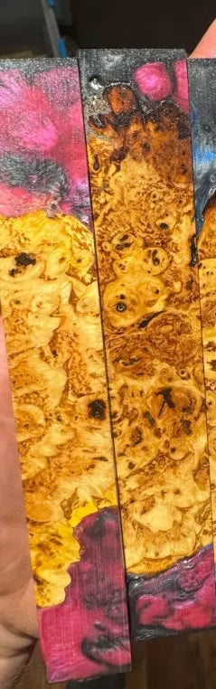 Super Rare Hickory Burl Hybrid Pen Blanks