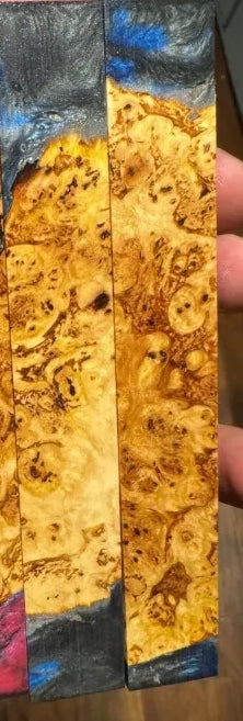 Super Rare Hickory Burl Hybrid Pen Blanks